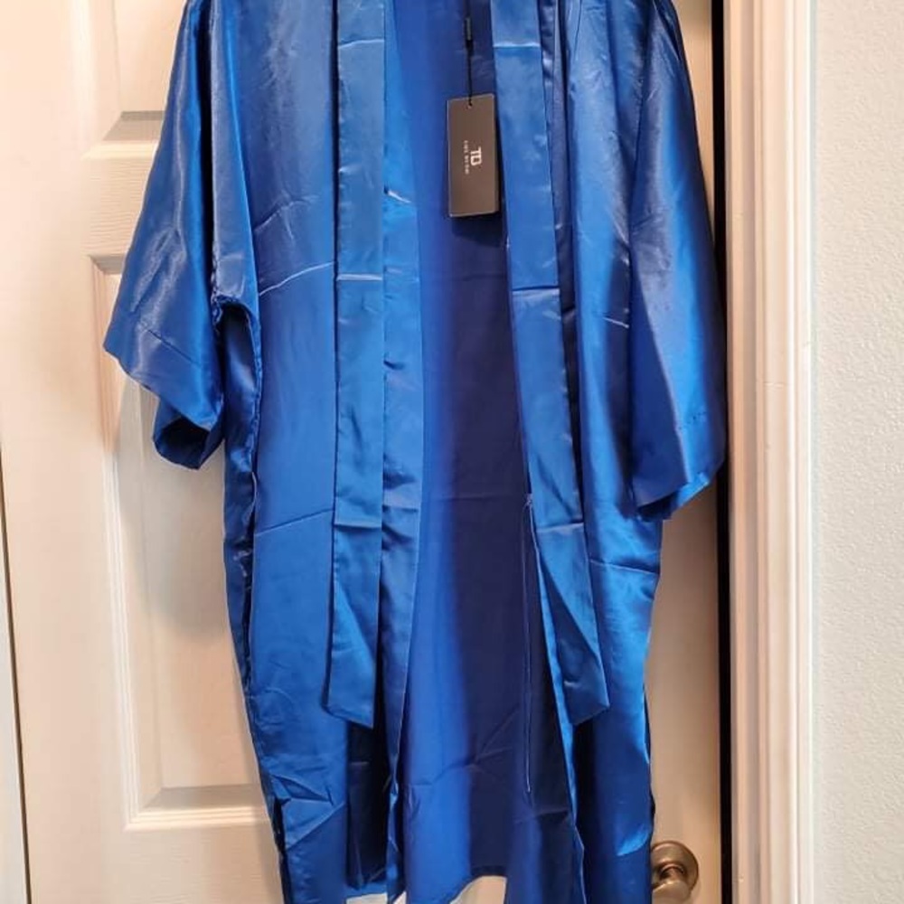 Silk robe